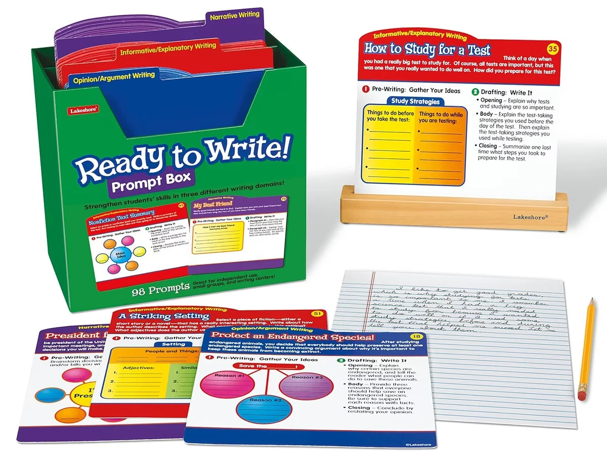 Ready to Write! Prompt Box - Gr. 4-5 - US 9230