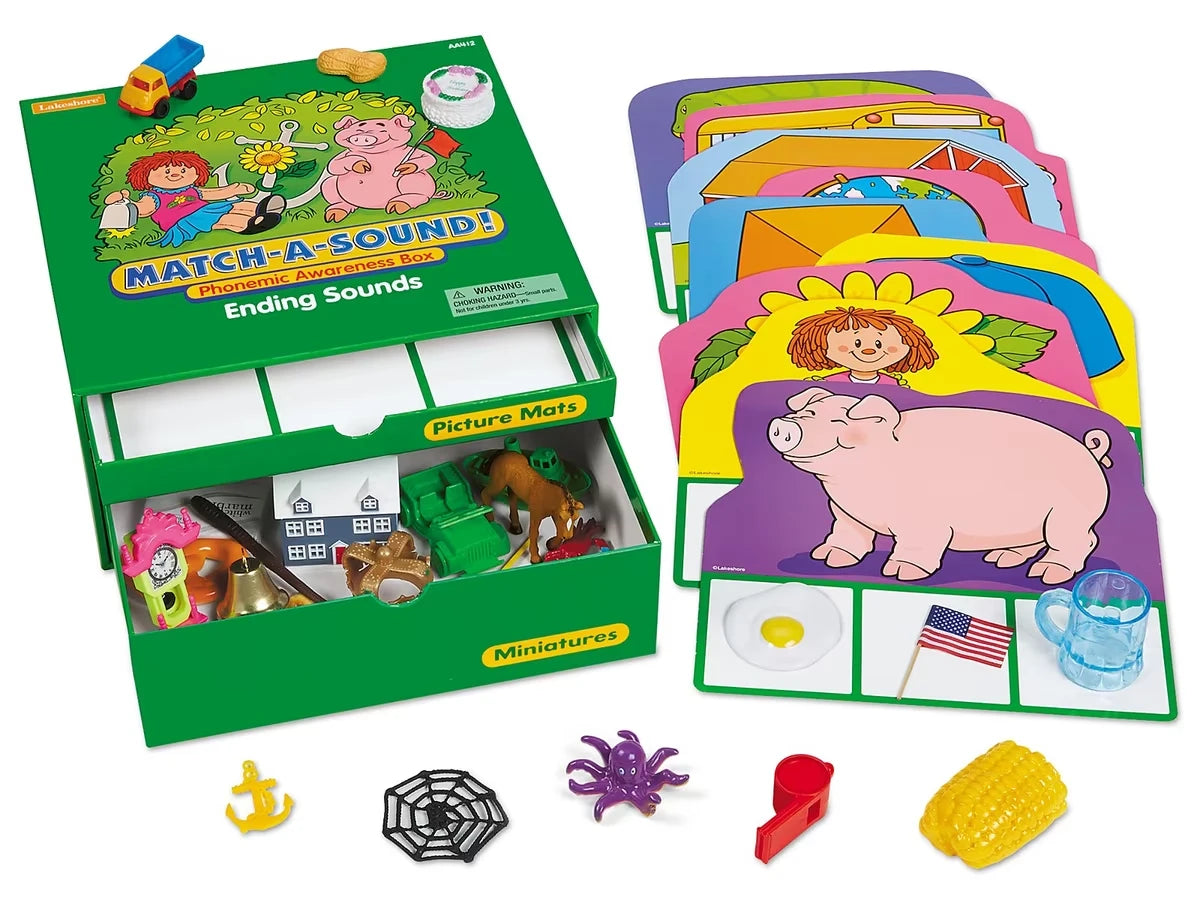 Ending Sounds Phonemic Awareness Box - US 6474
