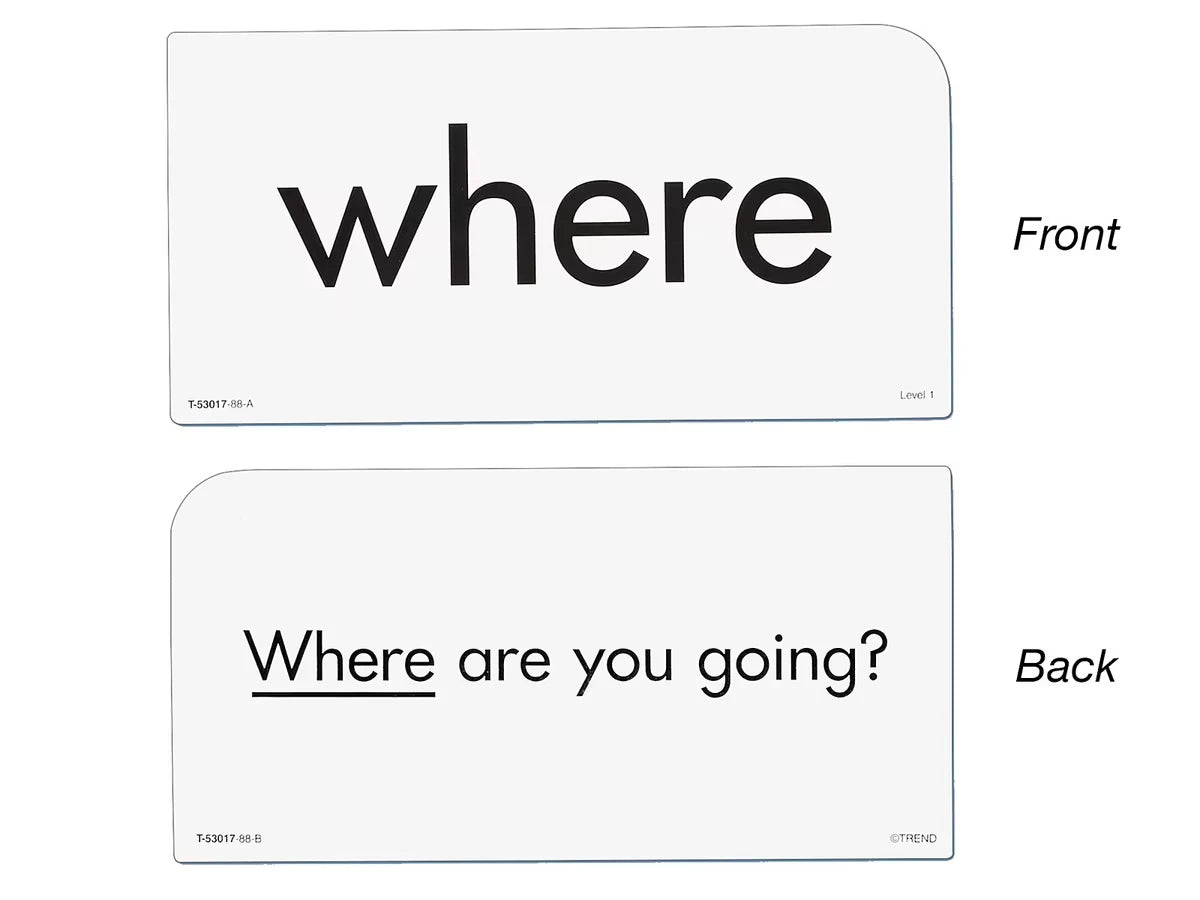 Sight-Words Level 1 Flash Cards- 95 Cards - US 1522