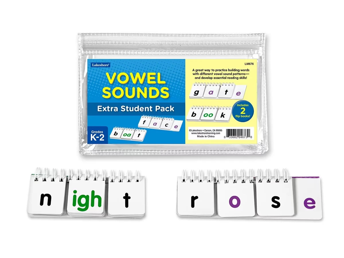 Vowel Sounds Hands-On Student Pack - US 9244