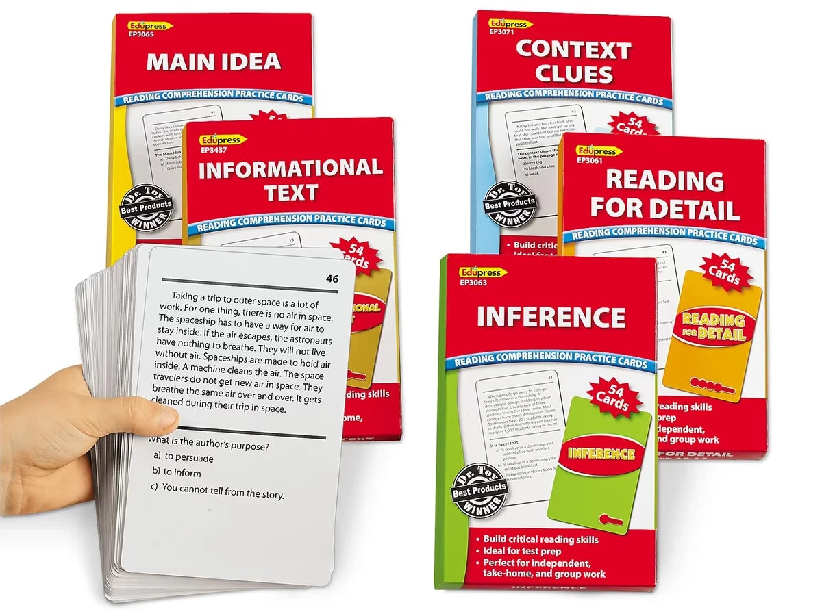 Comprehension Skills Practice Cards - Gr. 2-3 - US 1306