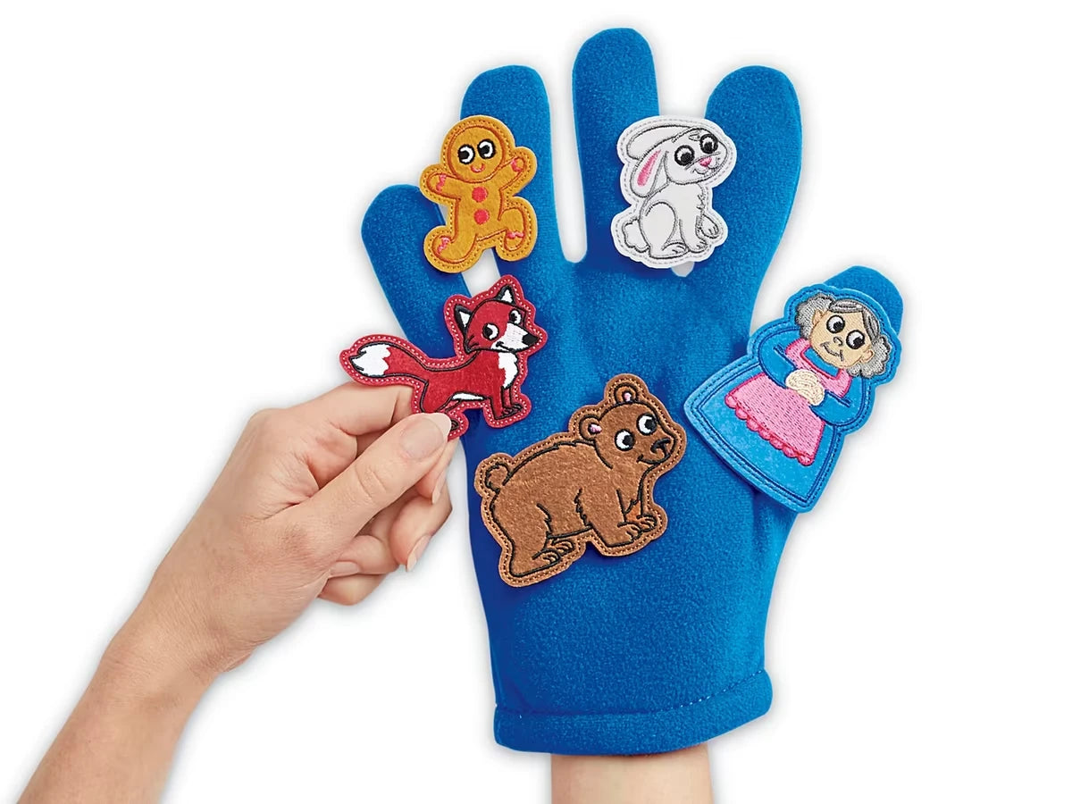 Gingerbread Man Storytelling Puppets - US 8929