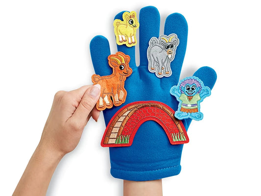 Three Billy Goats Gruff Storytelling Puppets - US 7180