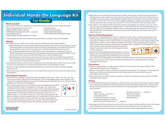 Individual Hands-On Language Kit – Gr. 1 - US 4722