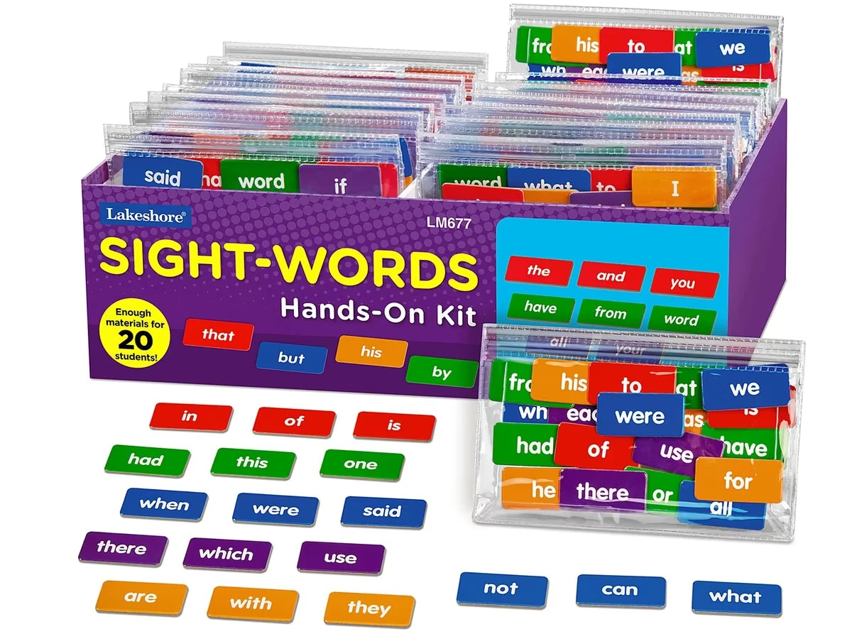 Sight-Words Hands-On Teaching Kit - US 6883