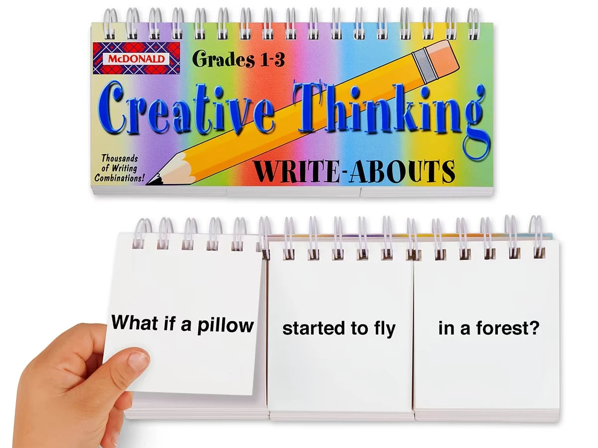 Let’s Get Writing! Creative Thinking Flip Book - Gr. 1-3 - US 7952