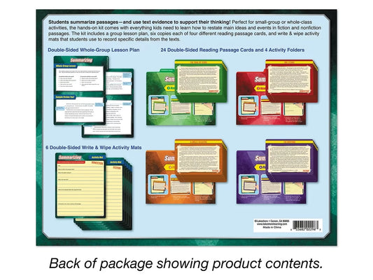Summarizing Finding Evidence Kit - Gr. 4-5 - US 7477