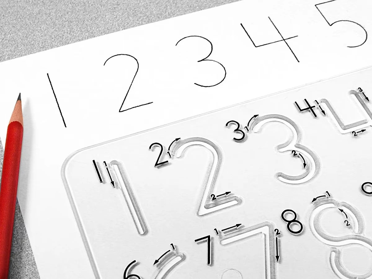 Writing Numbers Practice Template - US 4259