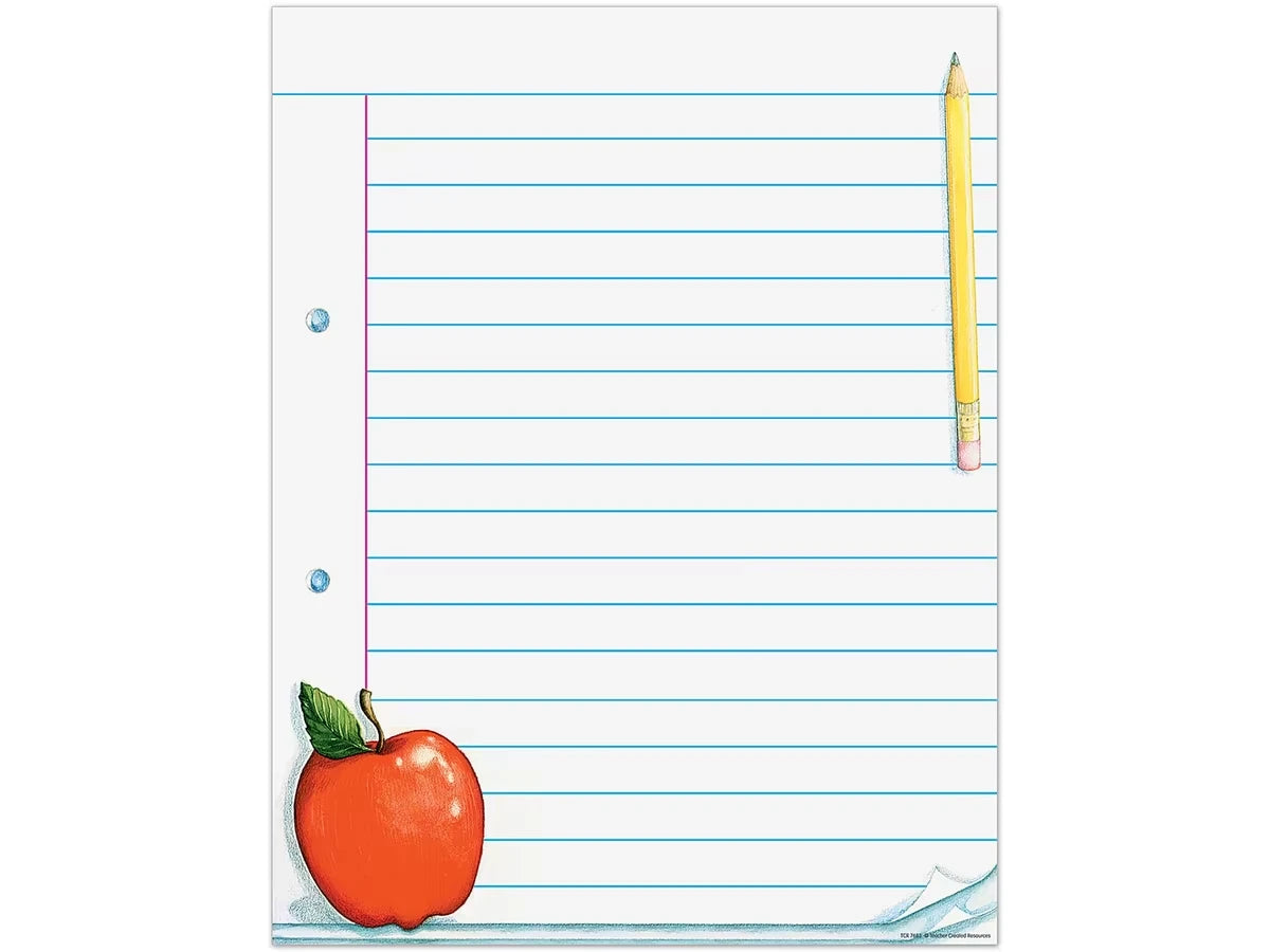 Giant Ruled Notepad Page - US 1356