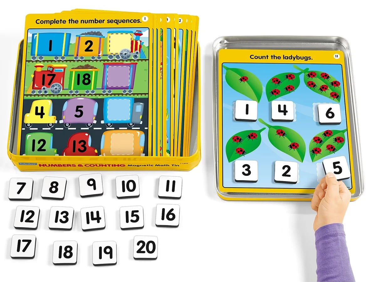 Numbers & Counting Magnetic Activity Tin - US 1806