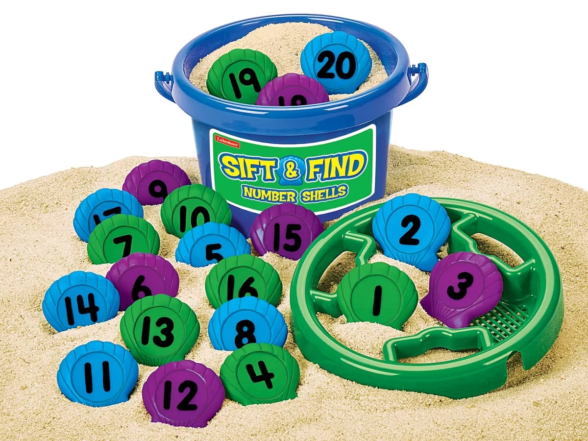 Sift & Find Number Shells - US 1328