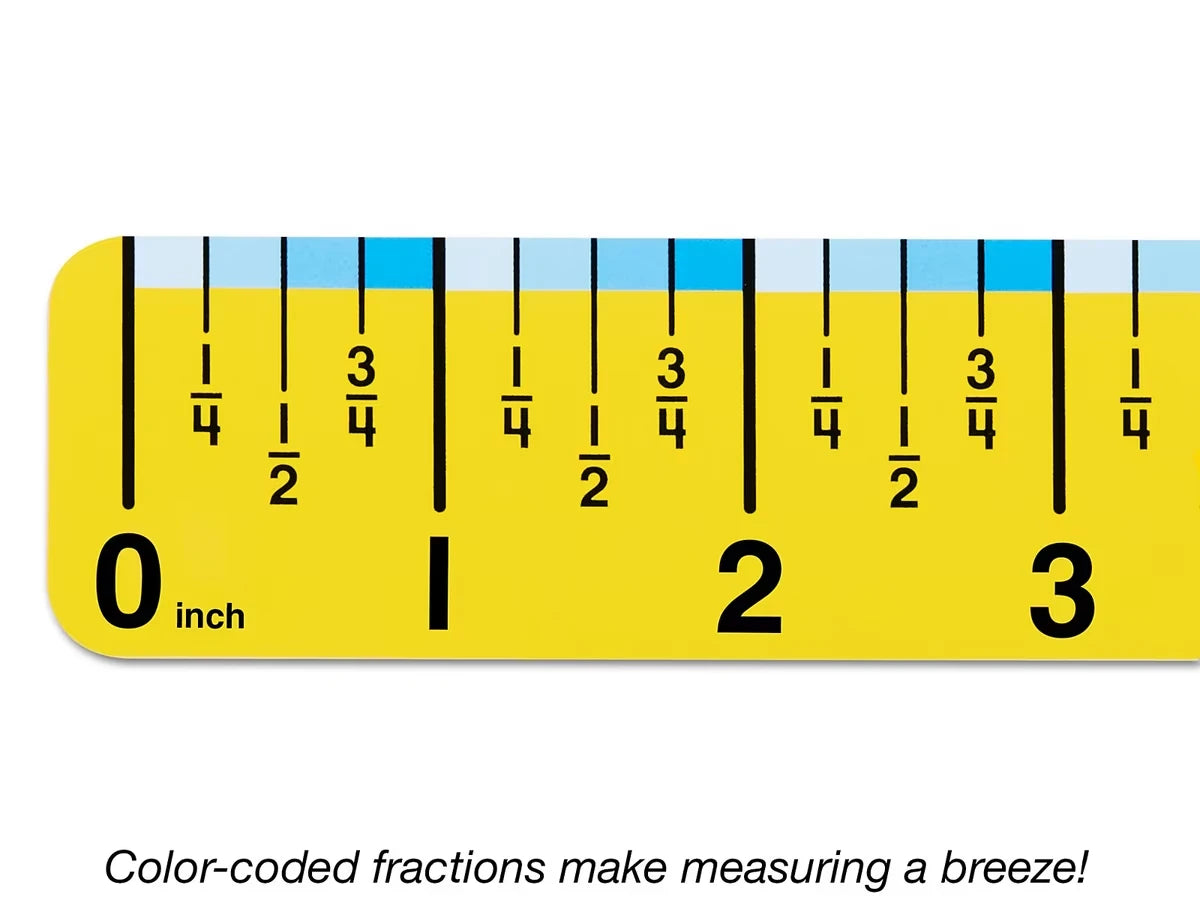 Easy-Read Rulers - Set of 30 - US 8376