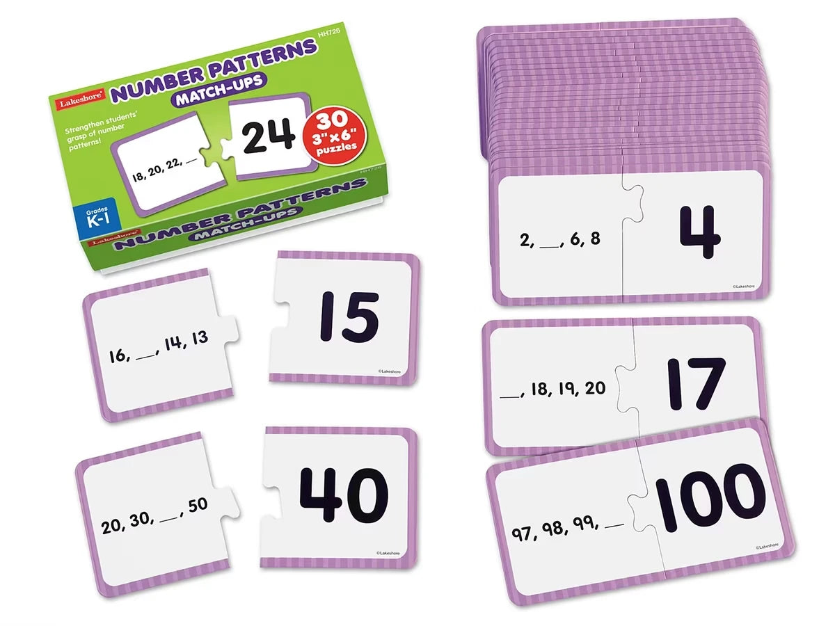 Number Patterns Match-Ups - US 2542