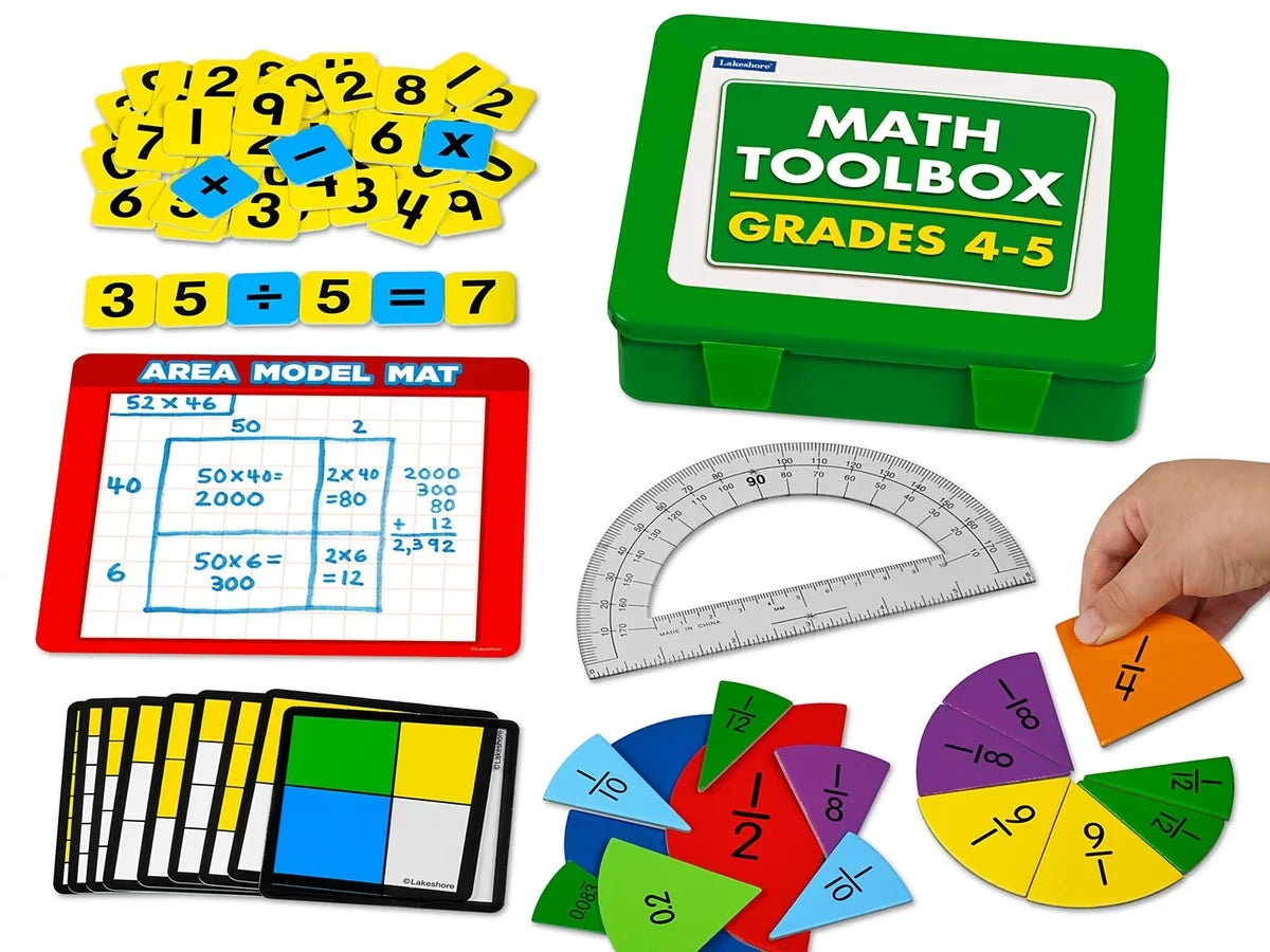 Math Manipulative Toolbox - Gr. 4-5 - US 3740