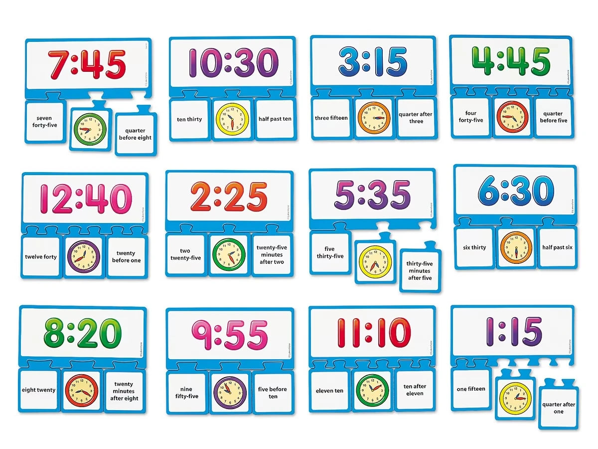 Time Equivalency Puzzles - US 1572