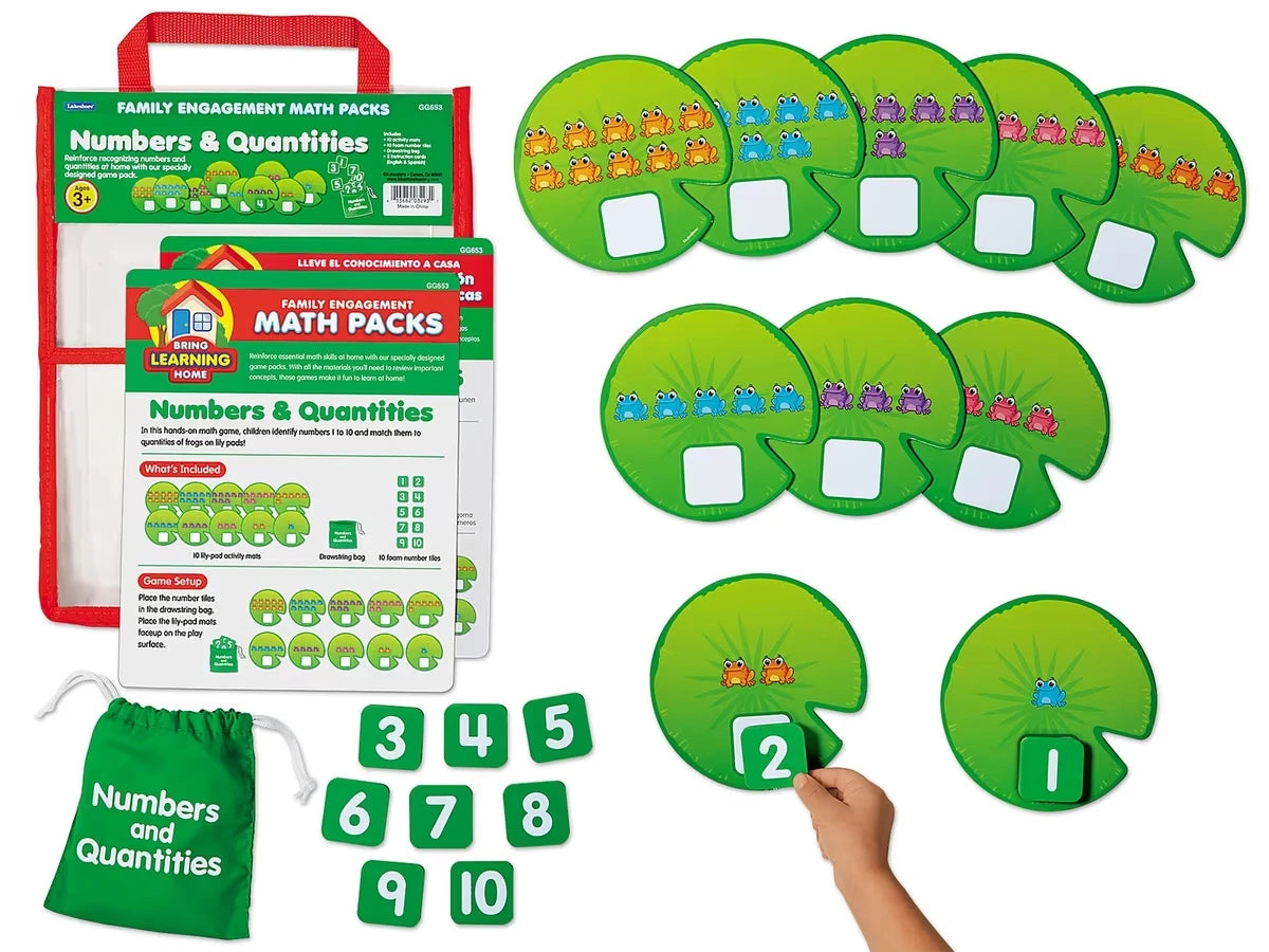 Numbers & Quantities Family Engagement Pack - US 8156