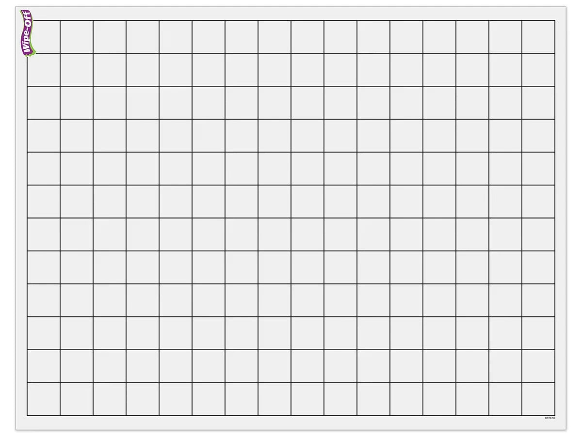 Giant Write & Wipe Graph & Array Chart - US 8400