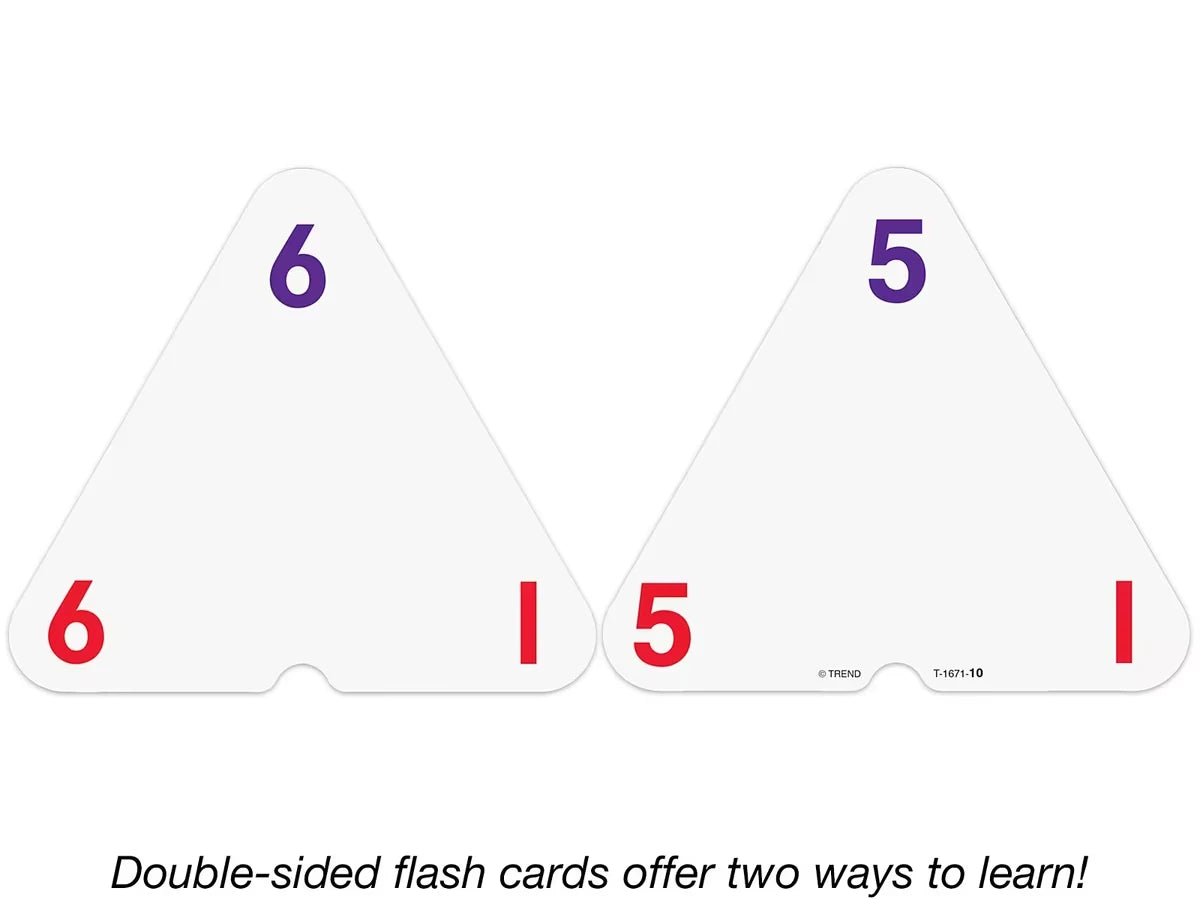 Multiplication & Division Three-Corner® Flash Cards - US 5254