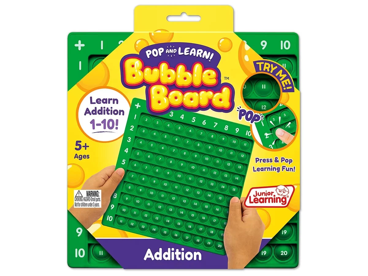 Addition Pop and Learn™ Bubble Board - US 1285