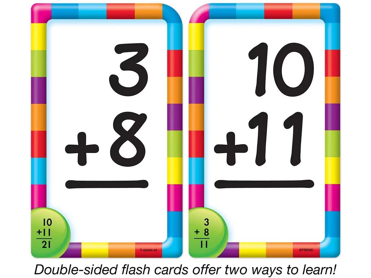Addition 0-12 Pocket Flash Cards - US 6613