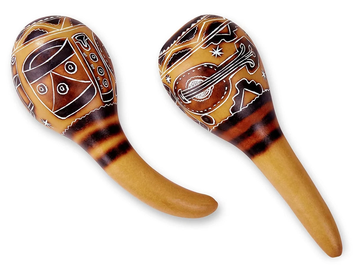Peruvian Gourd Maracas - Set of 2 - US 2900