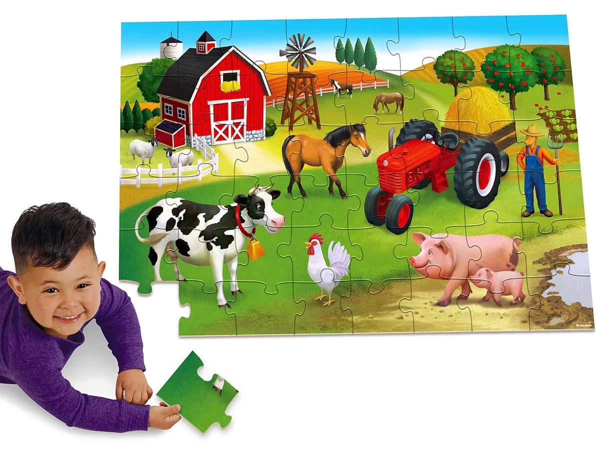 On the Farm Floor Puzzle - US 6068