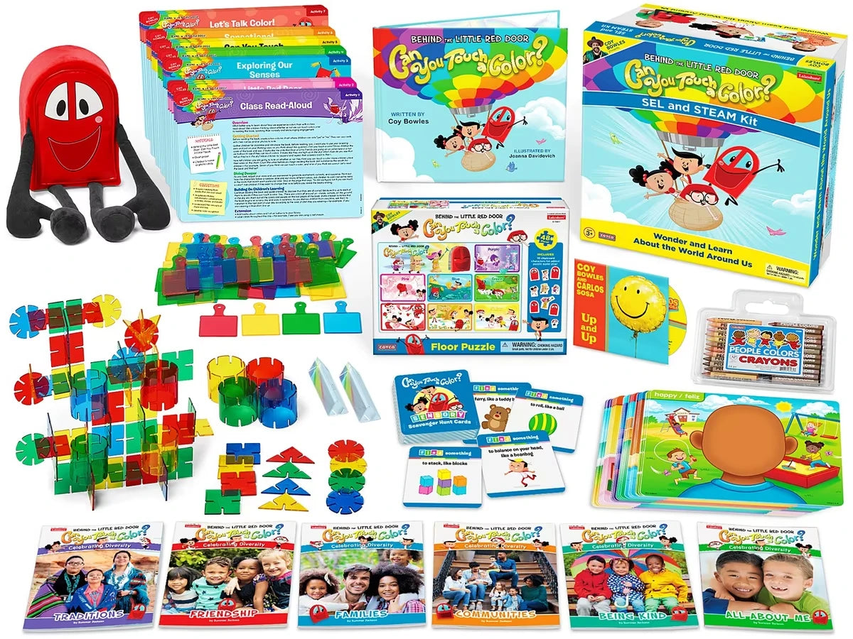Behind the Little Red Door: Can You Touch a Color? SEL and STEAM Kit - US 1746