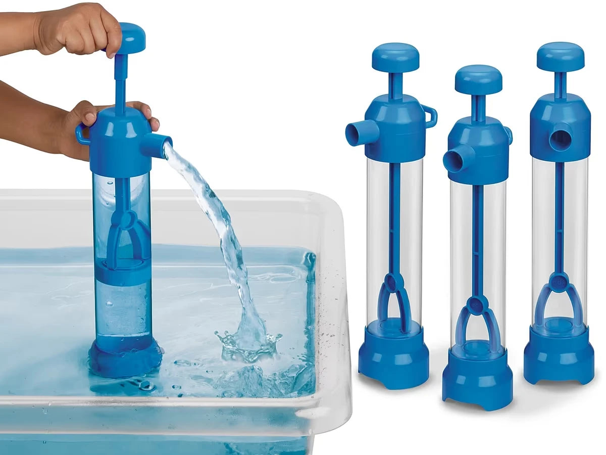 See-Inside Water Pumps - Set of 4 - US 2107