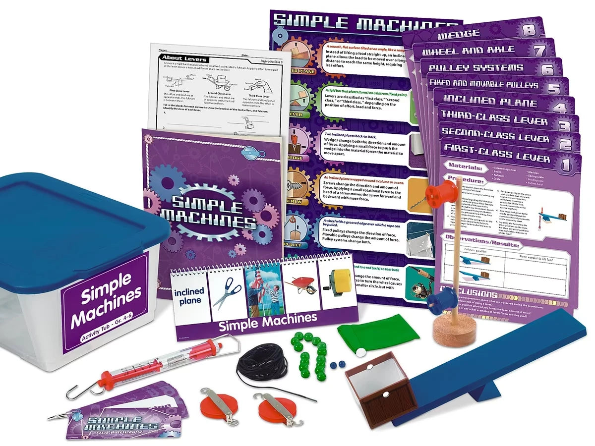 Simple Machines Activity Tub - Gr. 4-6 - US 1525
