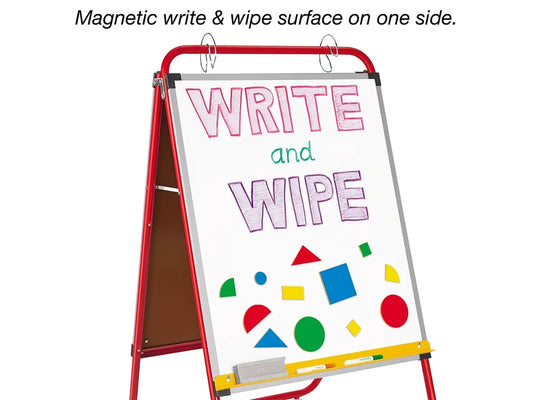 All-Purpose Teaching Easel with Locking Casters - US 9834