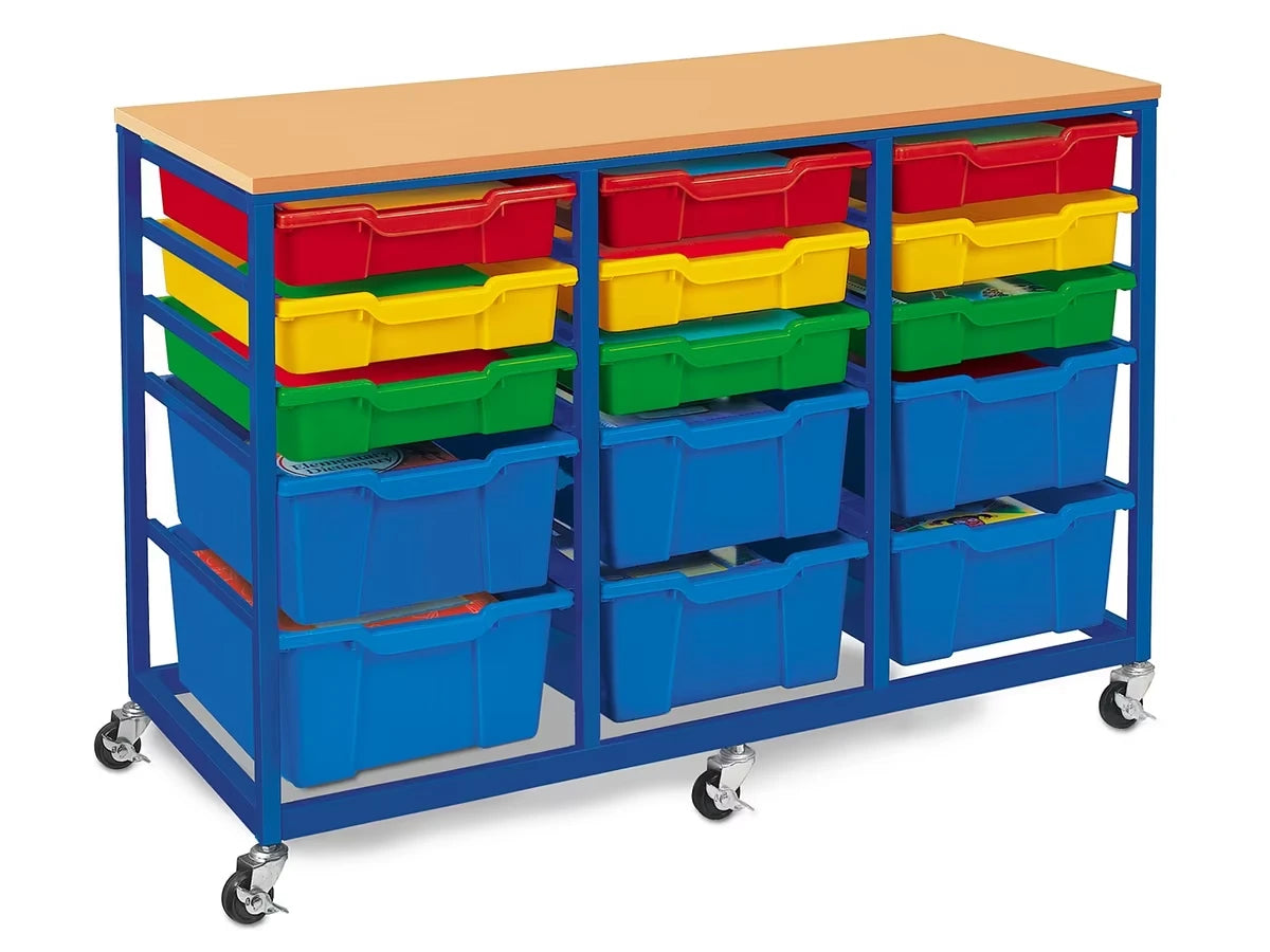 Mobile 15-Bin Storage Center - US 1695