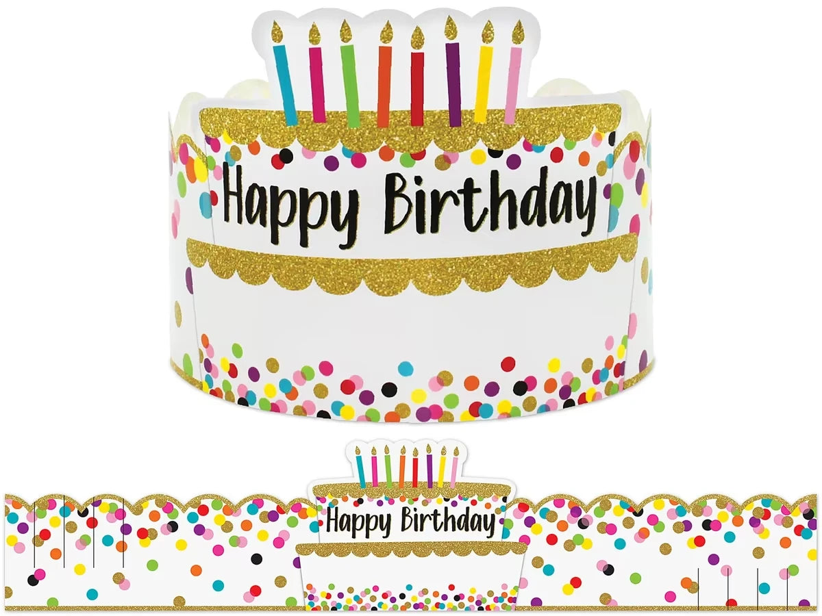 Confetti Birthday Crowns - US 2448