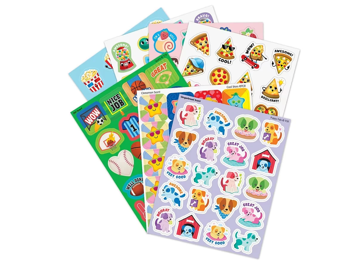 Kids’ Choice Scented Stickers - Variety Pack - US 4226