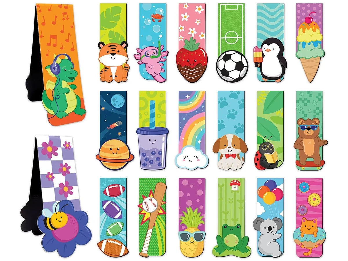 Magnetic Bookmarks - US 5607