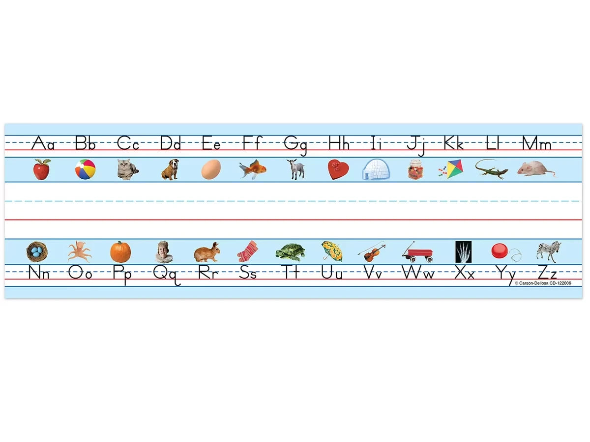 Alphabet Sounds Reference Nameplates - Pre K-K - US 2578