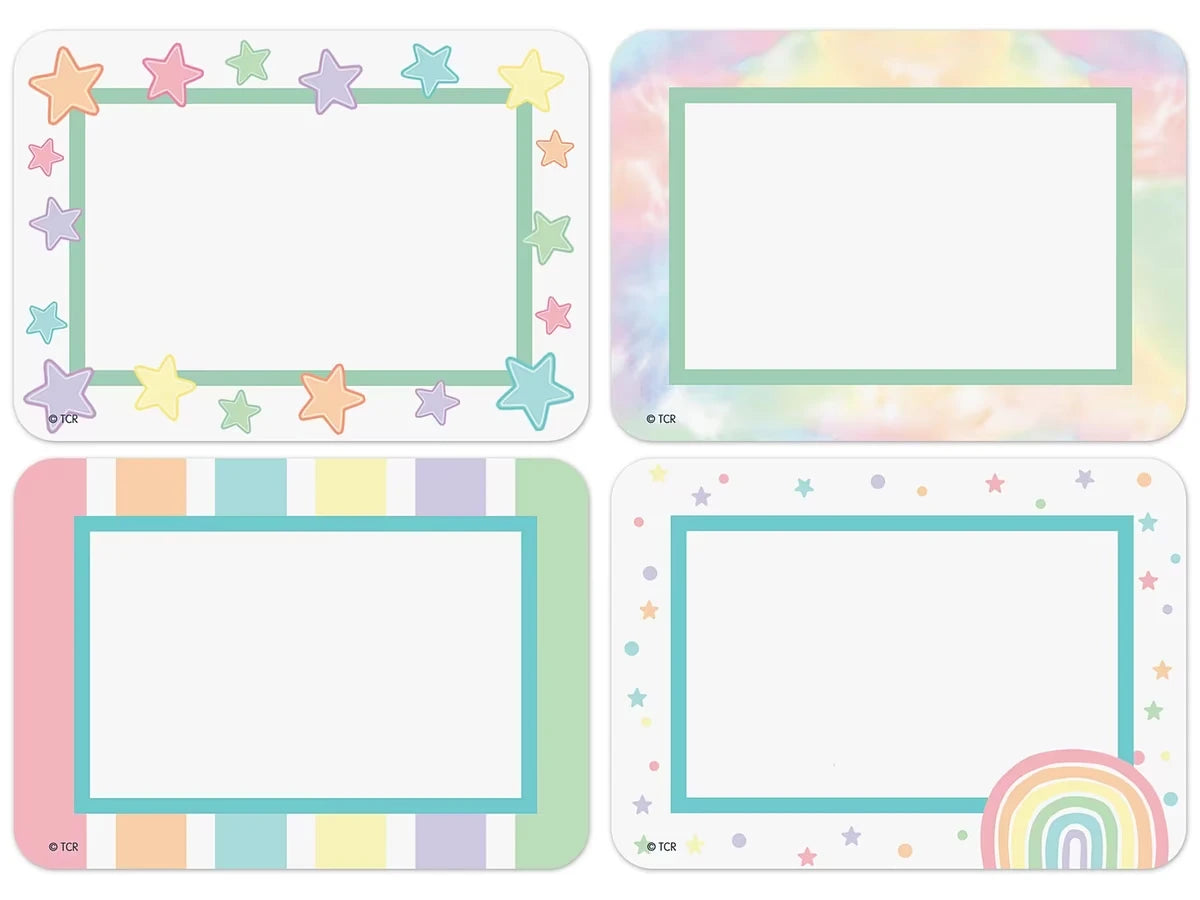 Pastel Pop Name Tags - Variety Pack - US 4281