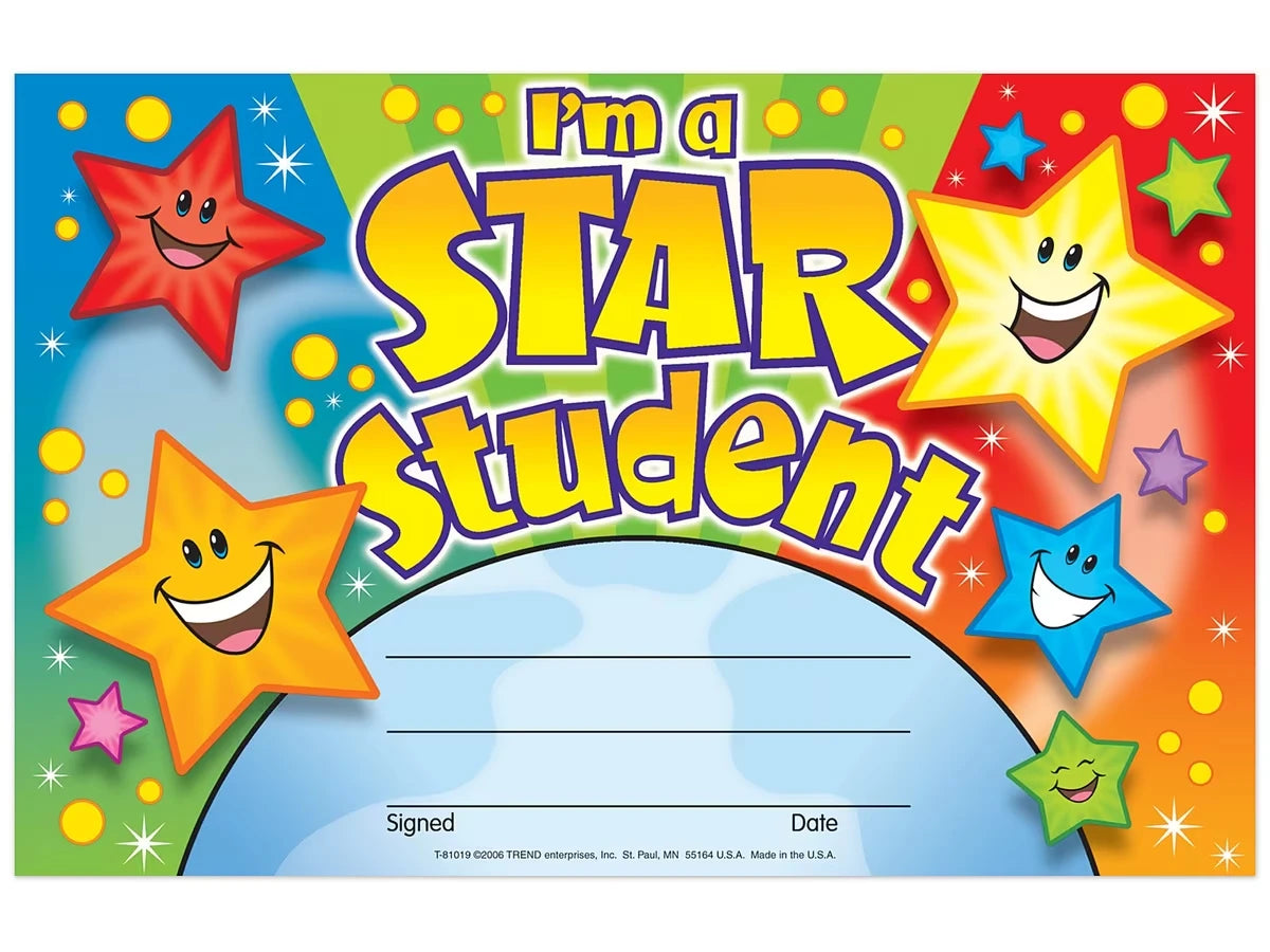 I’m a Star Student Awards - US 7288