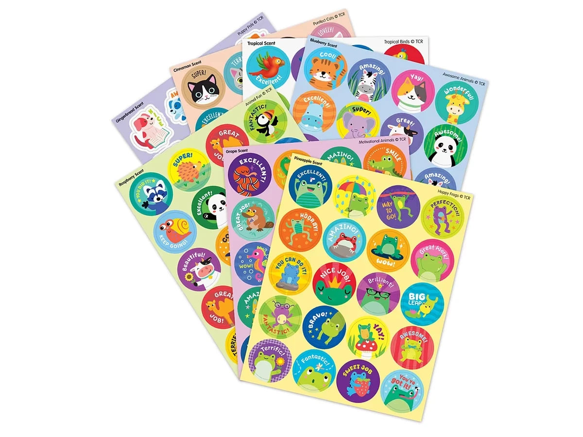 Animal Friends Scented Stickers - Variety Pack - US 9612