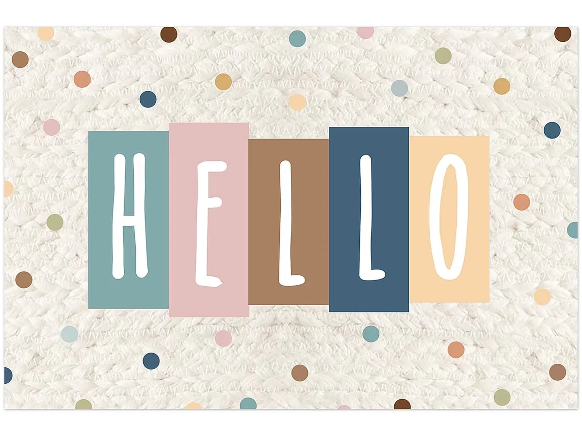 Everyone Is Welcome Hello Postcards - US 2842