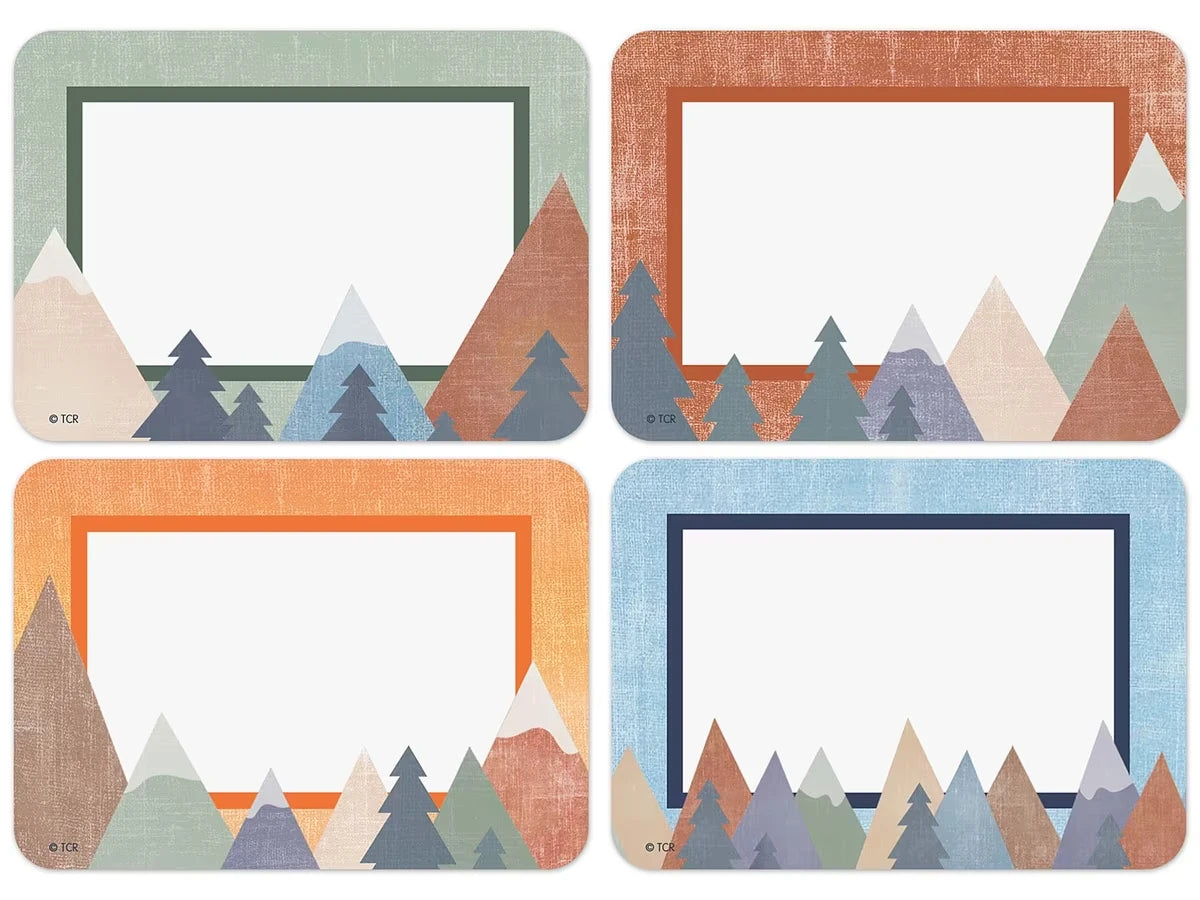 Moving Mountains Name Tags - Variety Pack - US 1767