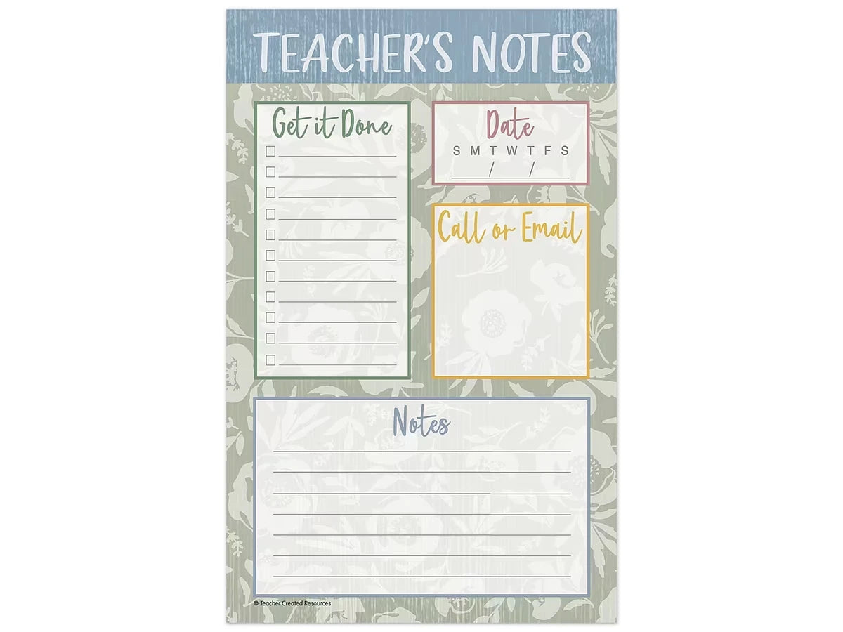 Classroom Cottage Notepad - US 3260