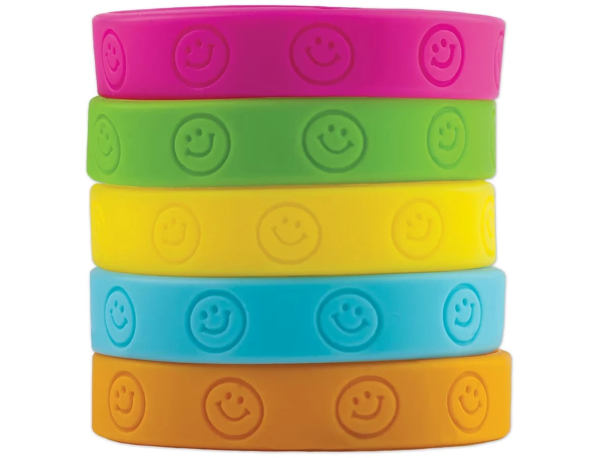 Happy Face Wristbands - US 4531