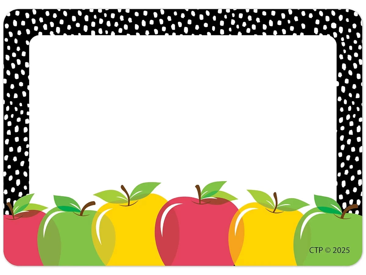 Apple Time Name Tags - US 6150