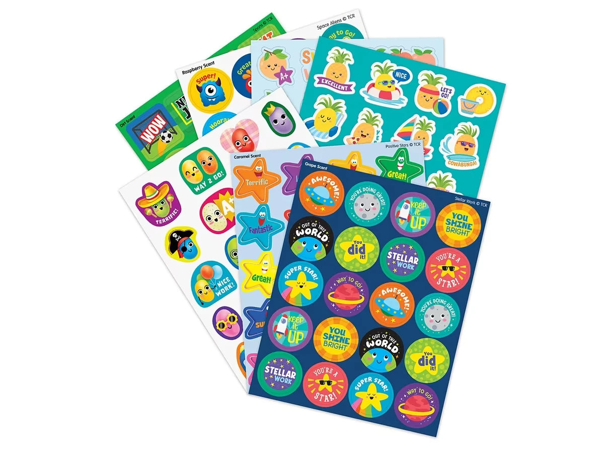 Great Job Scented Stickers - Variety Pack - US 9770