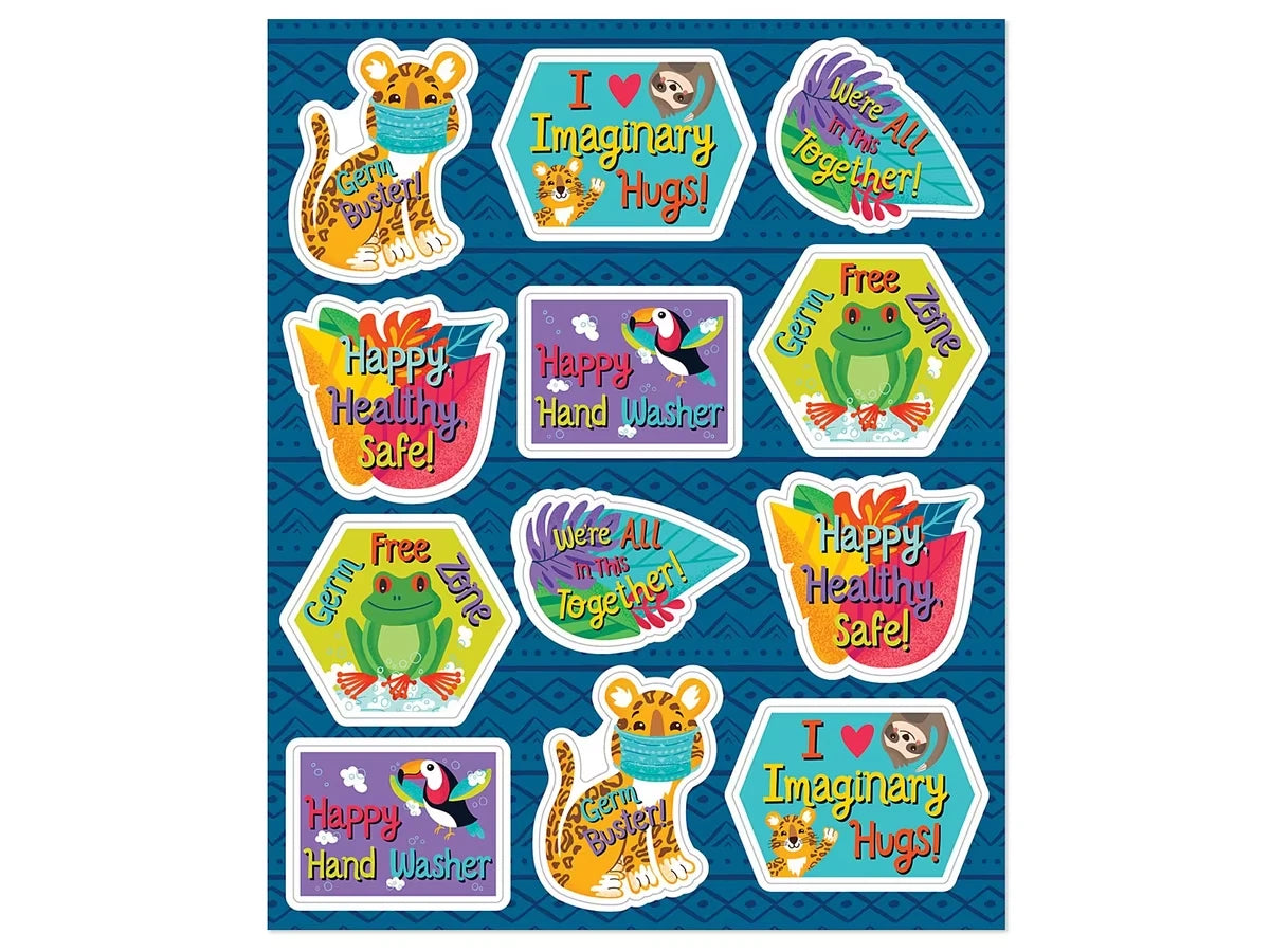 One World Germ Buster Stickers - US 3049