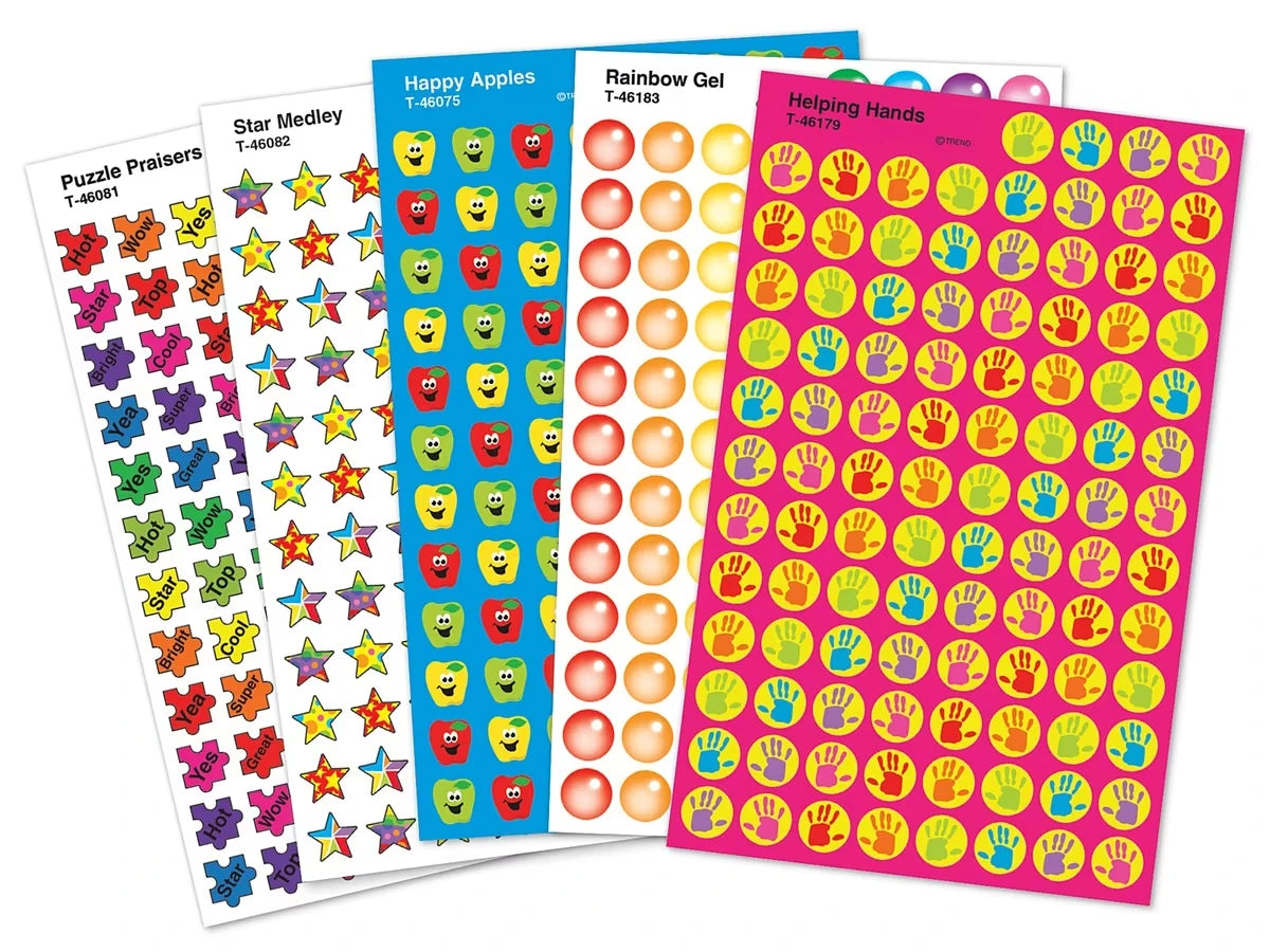 Everyday Favorites Mini Stickers - Variety Pack - US 1698