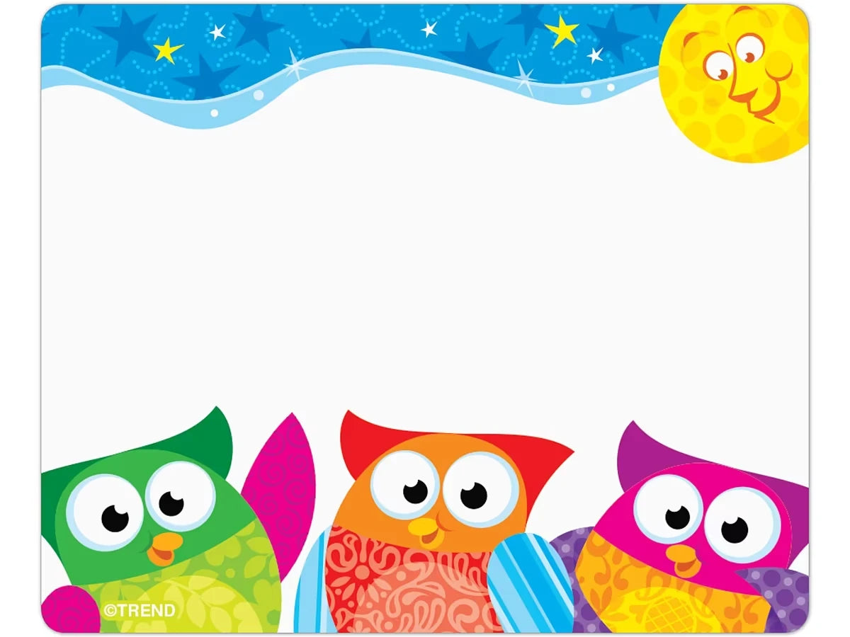 Owl-Stars!® Name Tags - US 1608