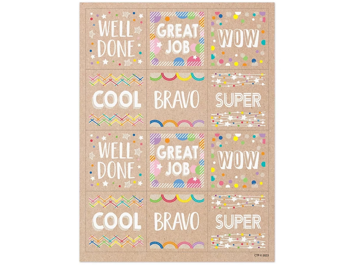 Krafty Pop! Motivational Stickers - US 9772