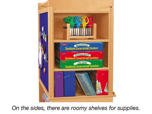 Classic Birch Store-It-All Teaching Center - US 9868