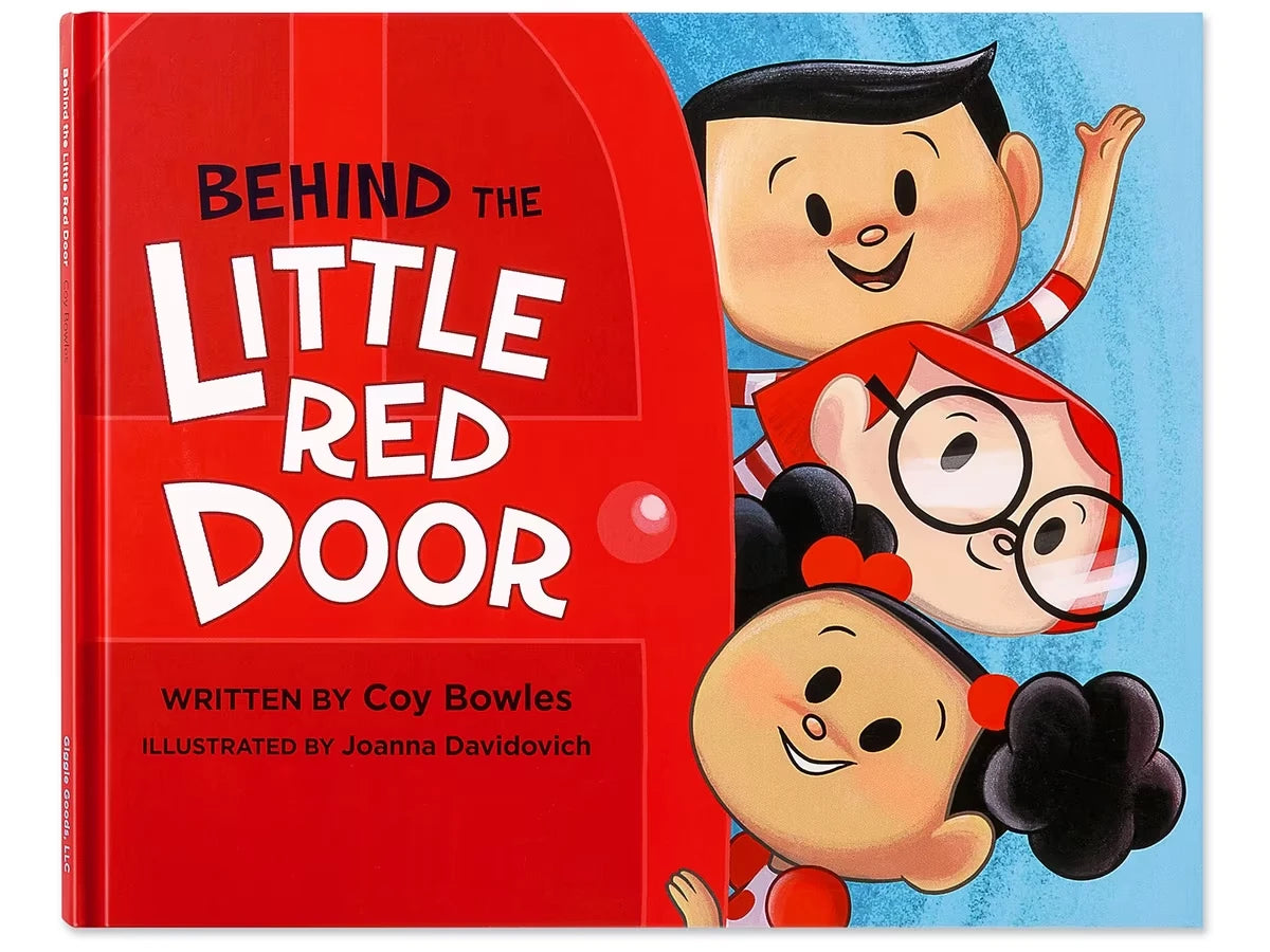 Behind the Little Red Door Hardcover Book - US 1821